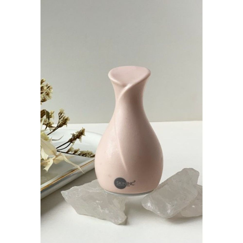 SkinInc Sculpting & Depuffing CRYO-ICE SAKE ROLLER Pink to White - Sealed & New